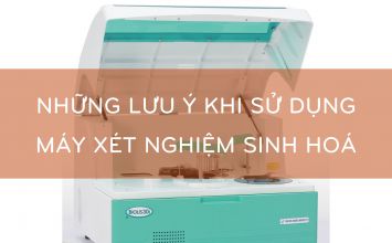 sử dụng máy xét nghiệm sinh hoá